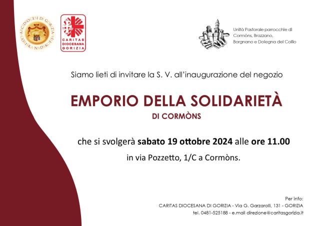 Invito inaugurazione Emporio