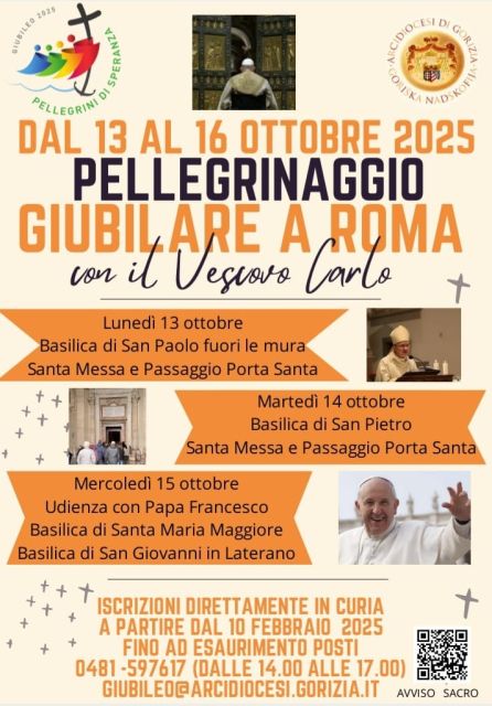 Pellegrinaggio giubilare diocesano 2025